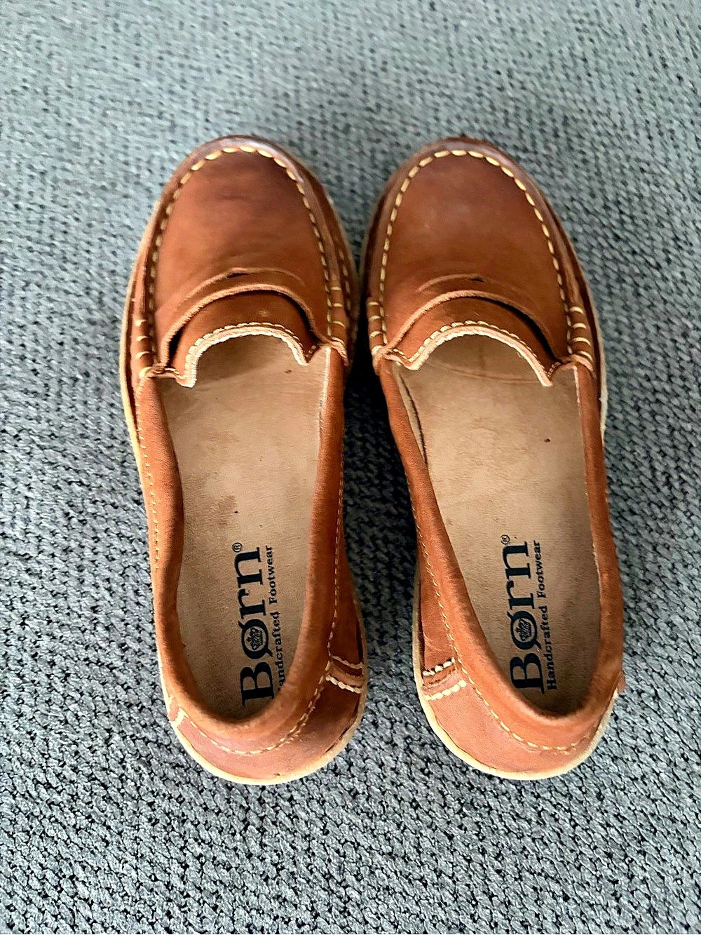 Born Brown Boat Shoes
